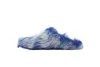 EM Sneakers Marni Fussbett Tie Dye White Blue