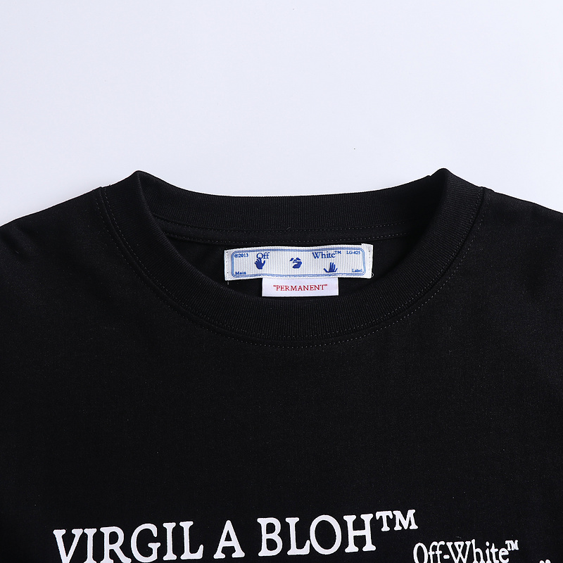 EM Sneakers Off White T-Shirt 2667 Black/White