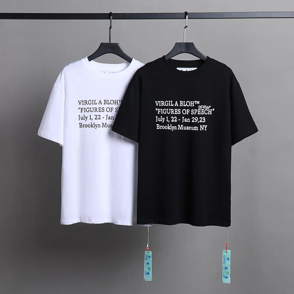 EM Sneakers Off White T-Shirt 2667 Black/White