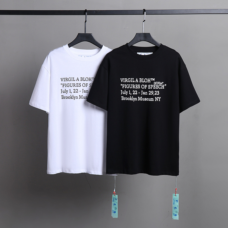 EM Sneakers Off White T-Shirt 2667 Black/White