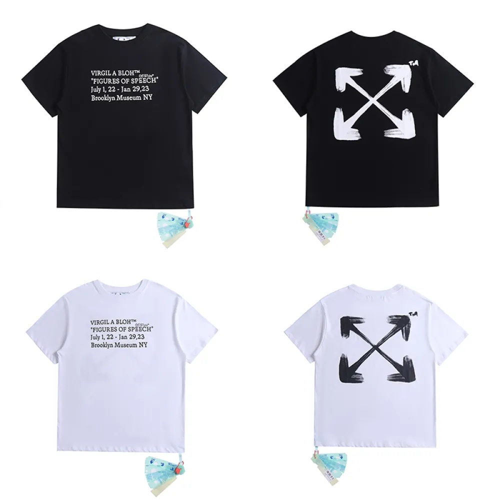 EM Sneakers Off White T-Shirt 2667 Black/White
