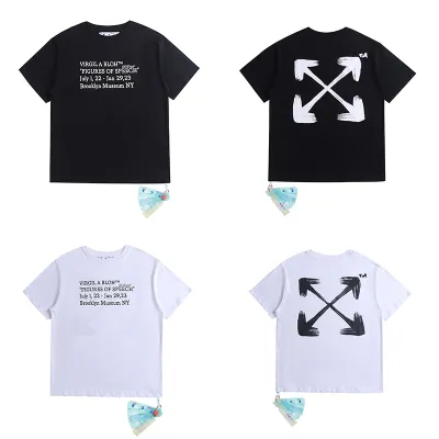EM Sneakers Off White T-Shirt 2667 Black/White 01
