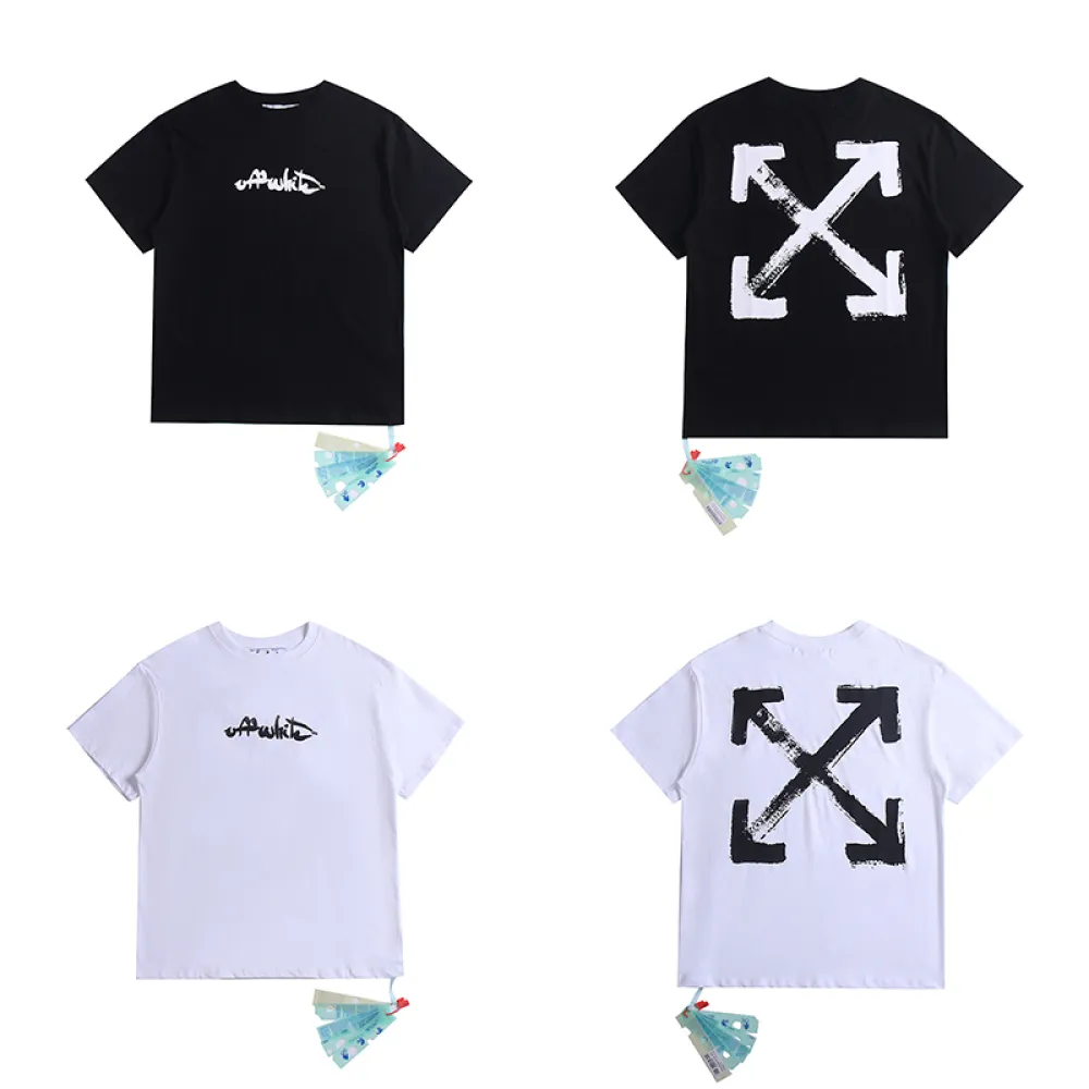 EM Sneakers Off White T-Shirt 2668 Black/White
