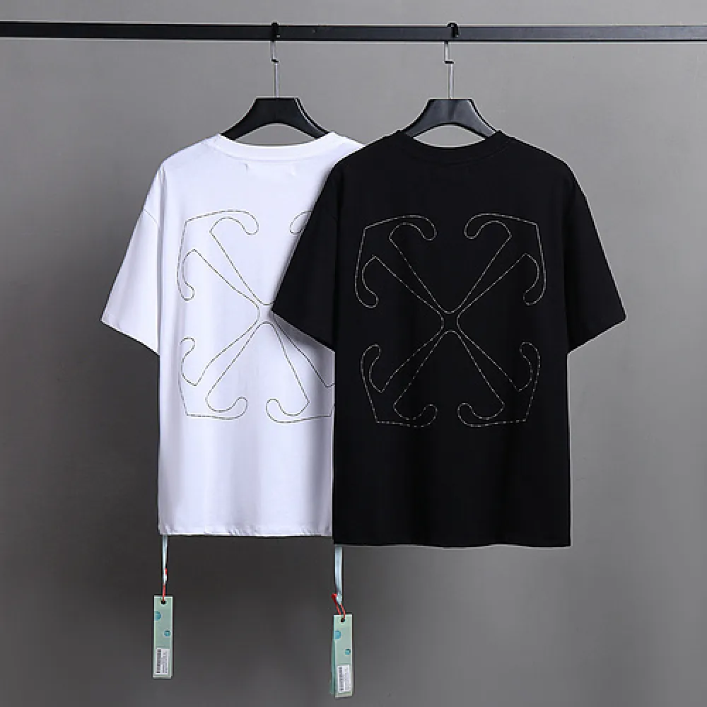 EM Sneakers Off White T-Shirt 2673 Black/White