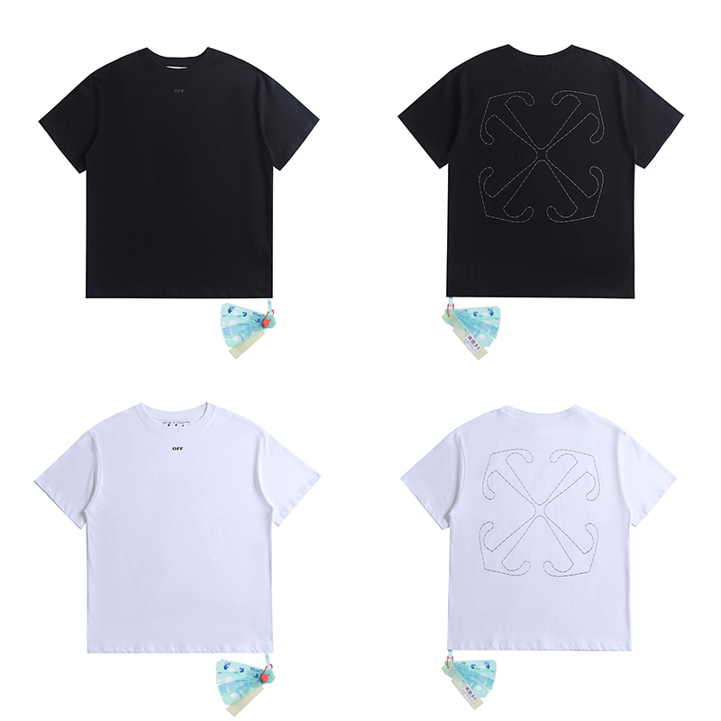 EM Sneakers Off White T-Shirt 2673 Black/White