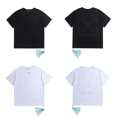 EM Sneakers Off White T-Shirt 2673 Black/White 01