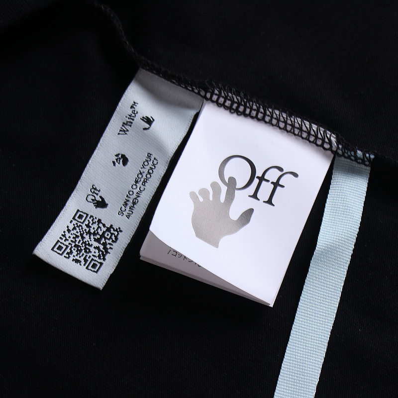 EM Sneakers Off White T-Shirt 2676 Black/White