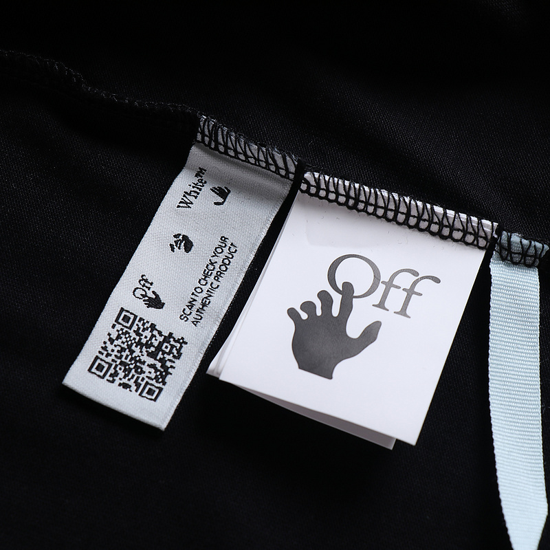 EM Sneakers Off White T-Shirt 2677 Black/White