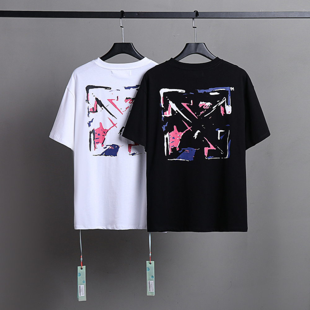EM Sneakers Off White T-Shirt 2677 Black/White