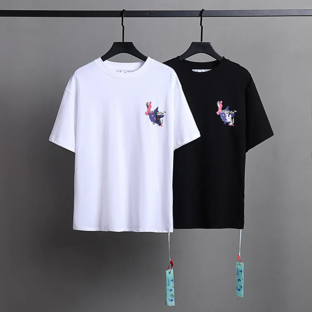 EM Sneakers Off White T-Shirt 2677 Black/White