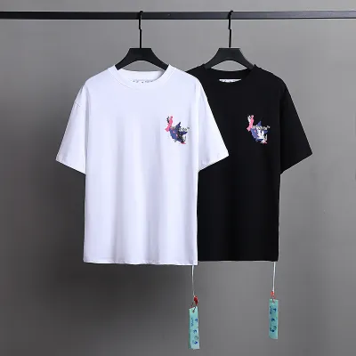 EM Sneakers Off White T-Shirt 2677 Black/White 02