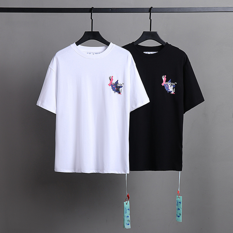 EM Sneakers Off White T-Shirt 2677 Black/White