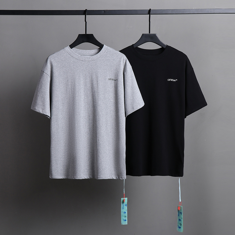 EM Sneakers Off White T-Shirt 2679 Black/Grey