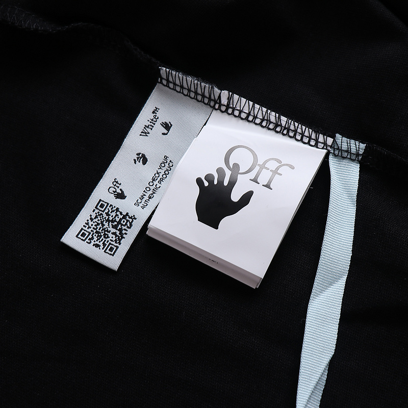 EM Sneakers Off White T-Shirt 2679 Black/Grey