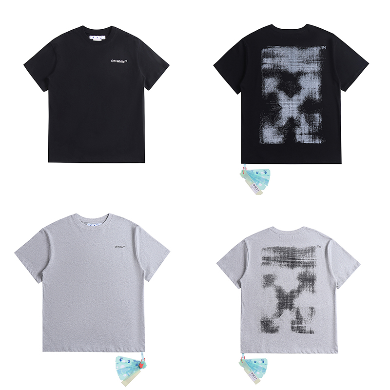 EM Sneakers Off White T-Shirt 2679 Black/Grey