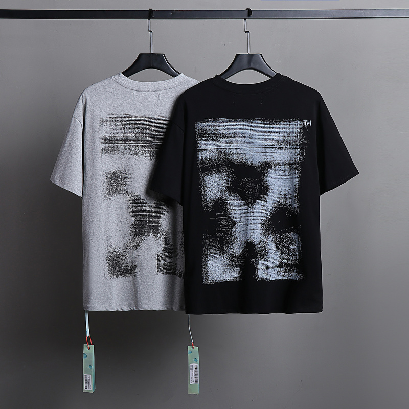 EM Sneakers Off White T-Shirt 2679 Black/Grey