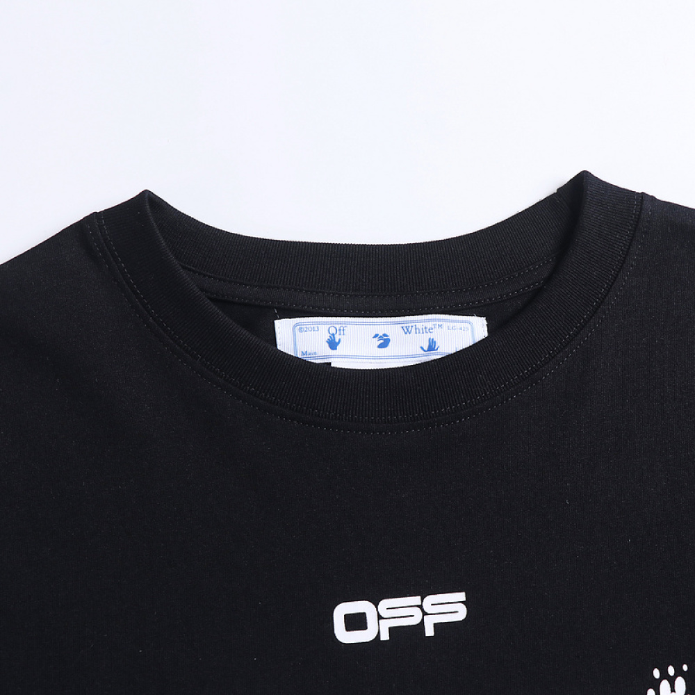 EM Sneakers Off White T-Shirt 2680 Black/White