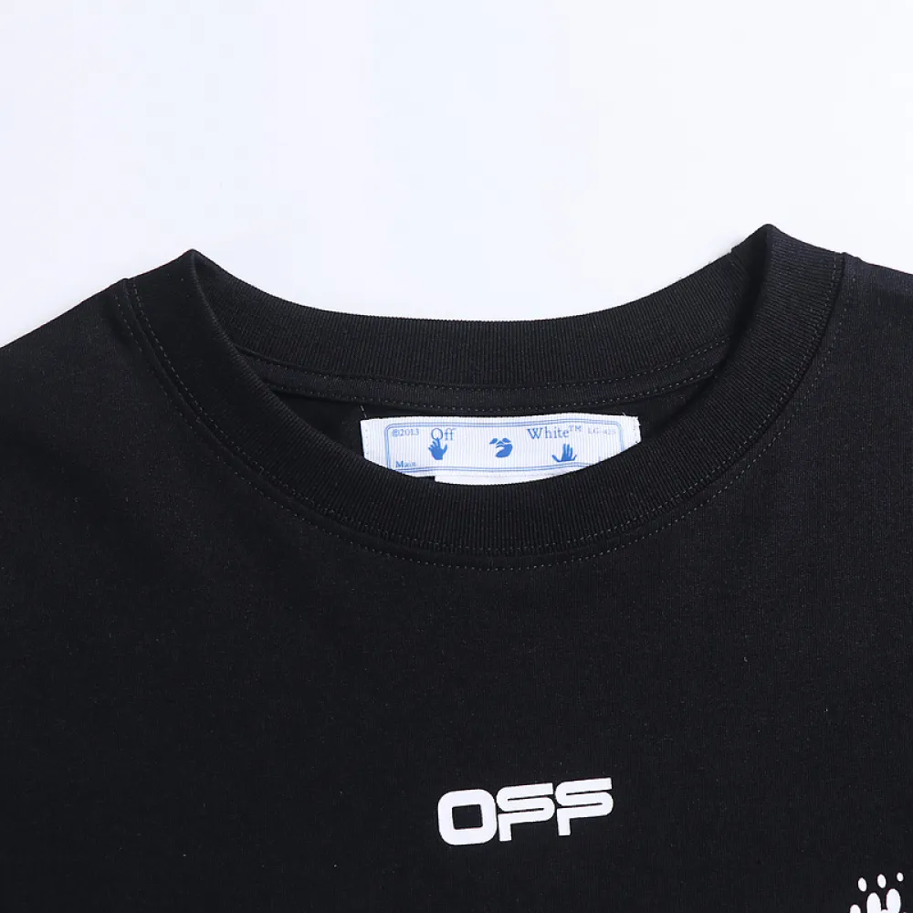 EM Sneakers Off White T-Shirt 2680 Black/White