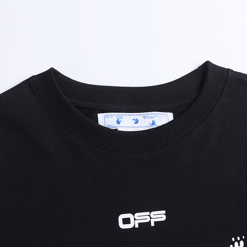 EM Sneakers Off White T-Shirt 2680 Black/White