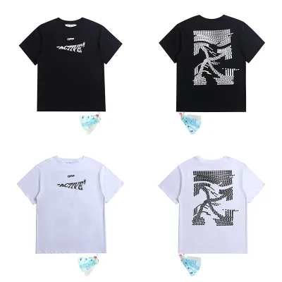 EM Sneakers Off White T-Shirt 2680 Black/White 01