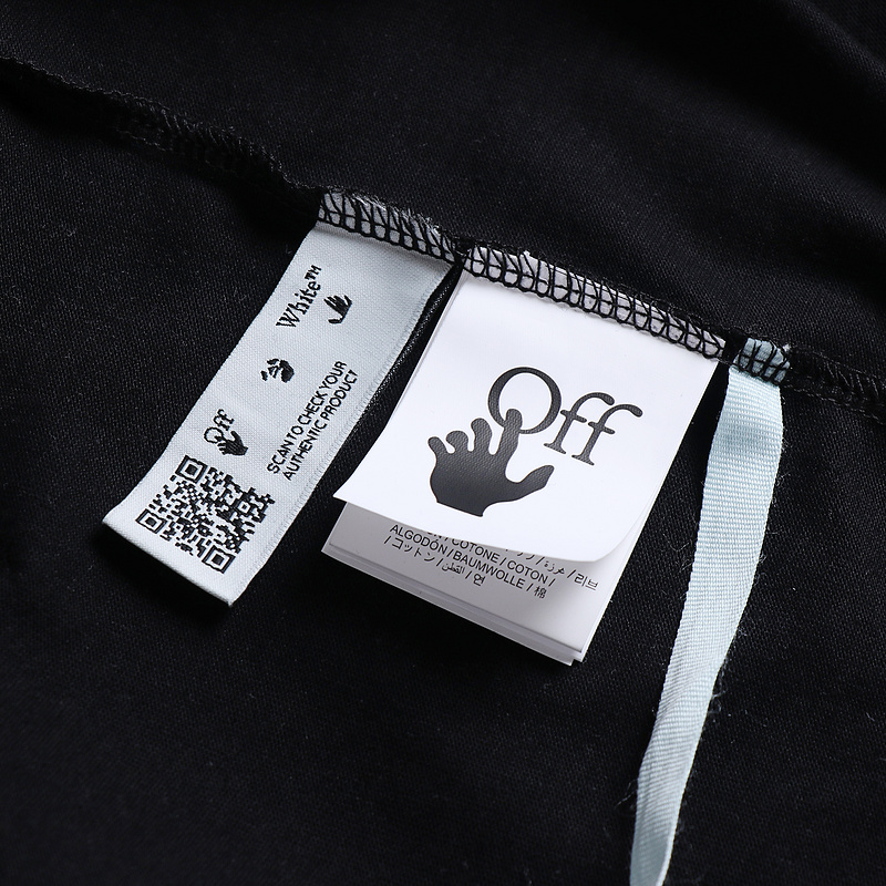 EM Sneakers Off White T-Shirt 2683 Black/White