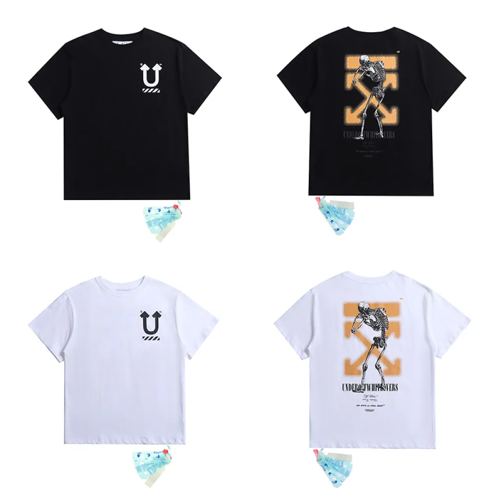 EM Sneakers Off White T-Shirt 2683 Black/White