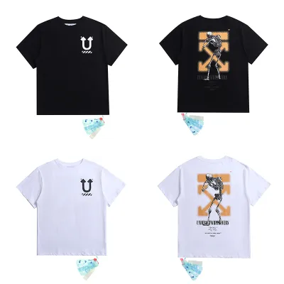 EM Sneakers Off White T-Shirt 2683 Black/White 01