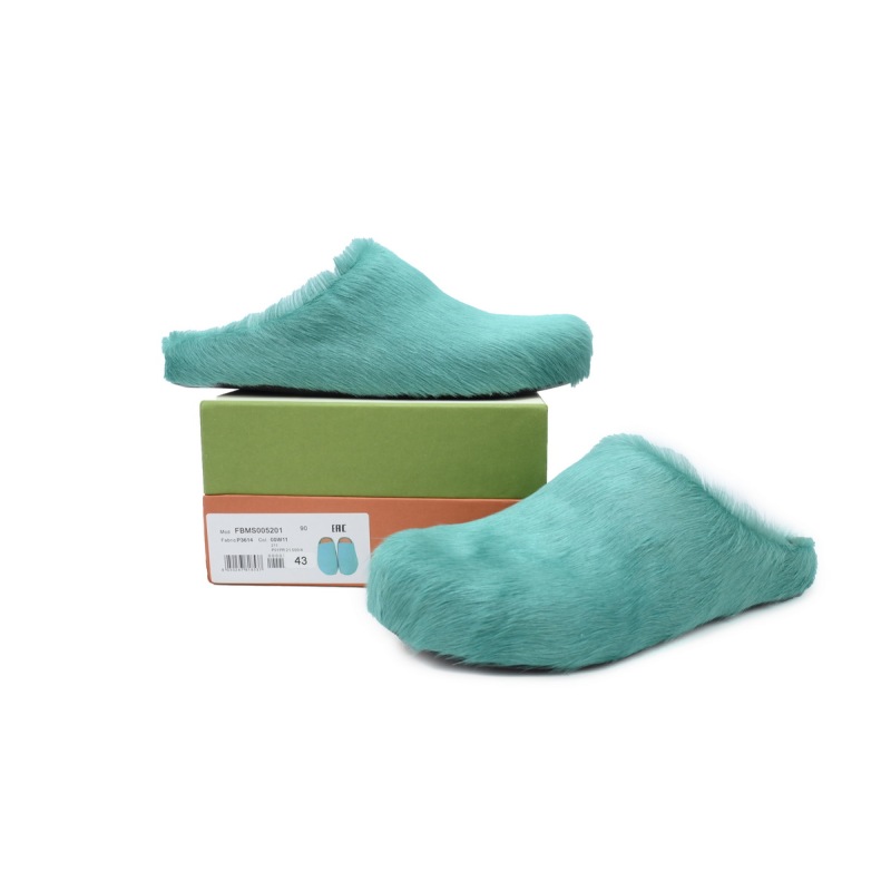 EM Sneakers Marni Fussbett Dark Green
