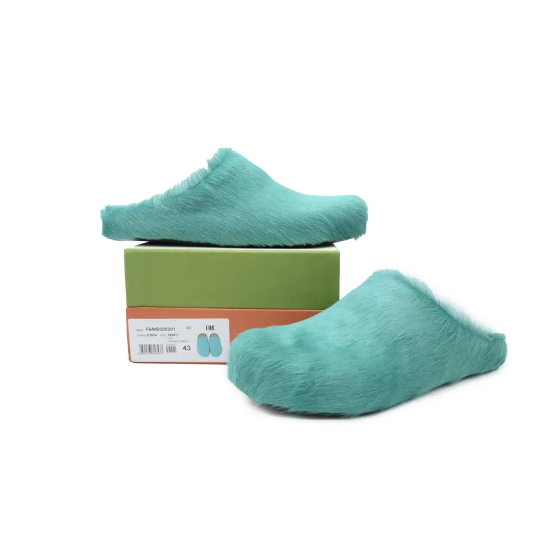EM Sneakers Marni Fussbett Dark Green