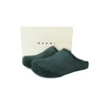 EM Sneakers Marni Fussbett Deep Green