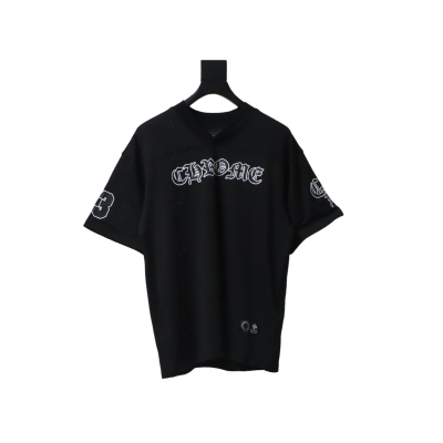 EM Sneakers Chrome Hearts Sanskrit Print Mesh Double Layer Hockey Jersey Sports Set 01