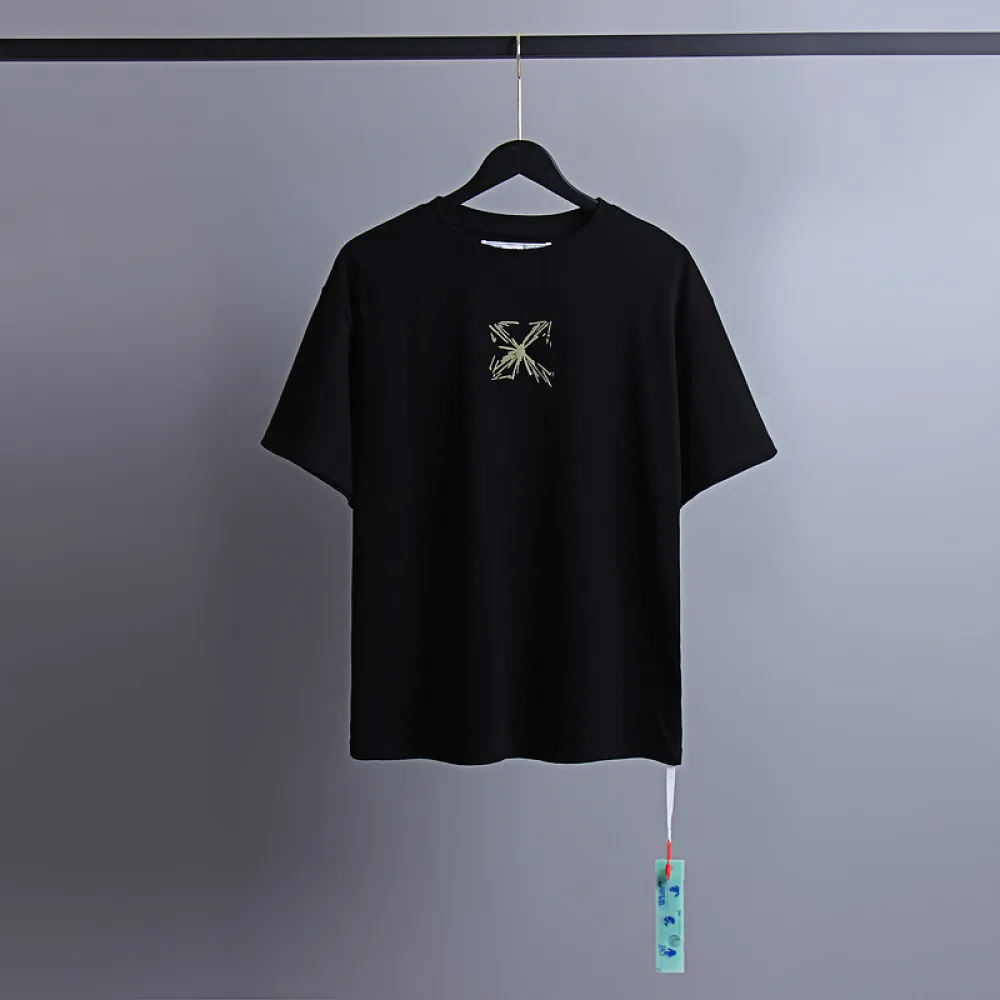 EM Sneakers Off White T-Shirt 2642 Black/White