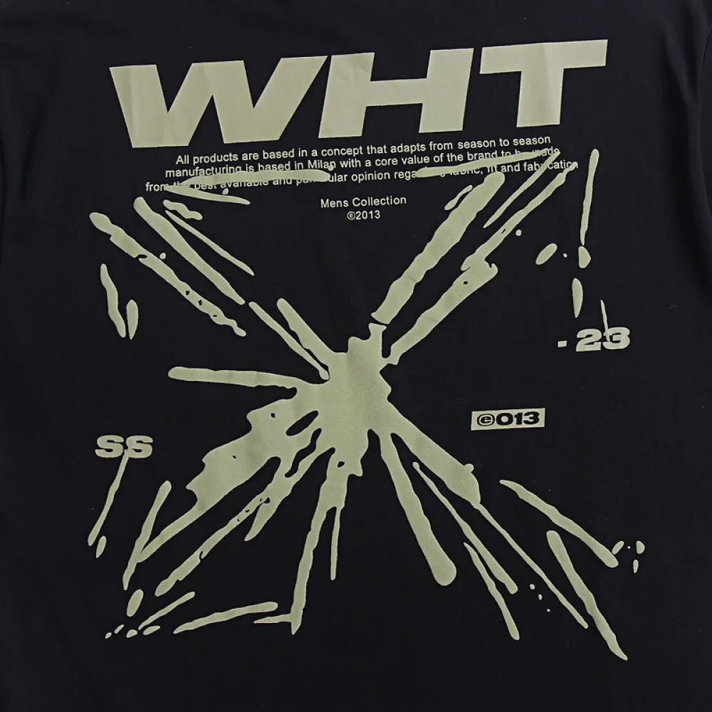 EM Sneakers Off White T-Shirt 2642 Black/White