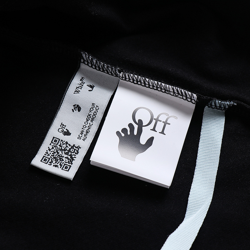 EM Sneakers Off White T-Shirt 2655 Black/White