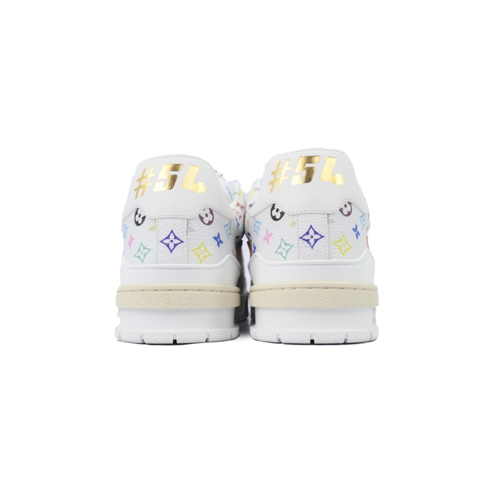 EM Sneakers Louis Vuitton Trainer × Murakami Takashi White