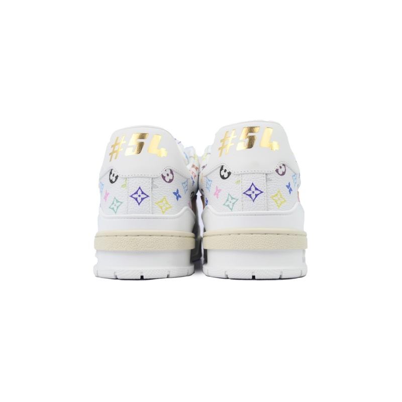 EM Sneakers Louis Vuitton Trainer × Murakami Takashi White