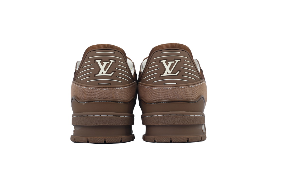 EM Sneakers Louis Vuitton Trainer Brown Cowboy