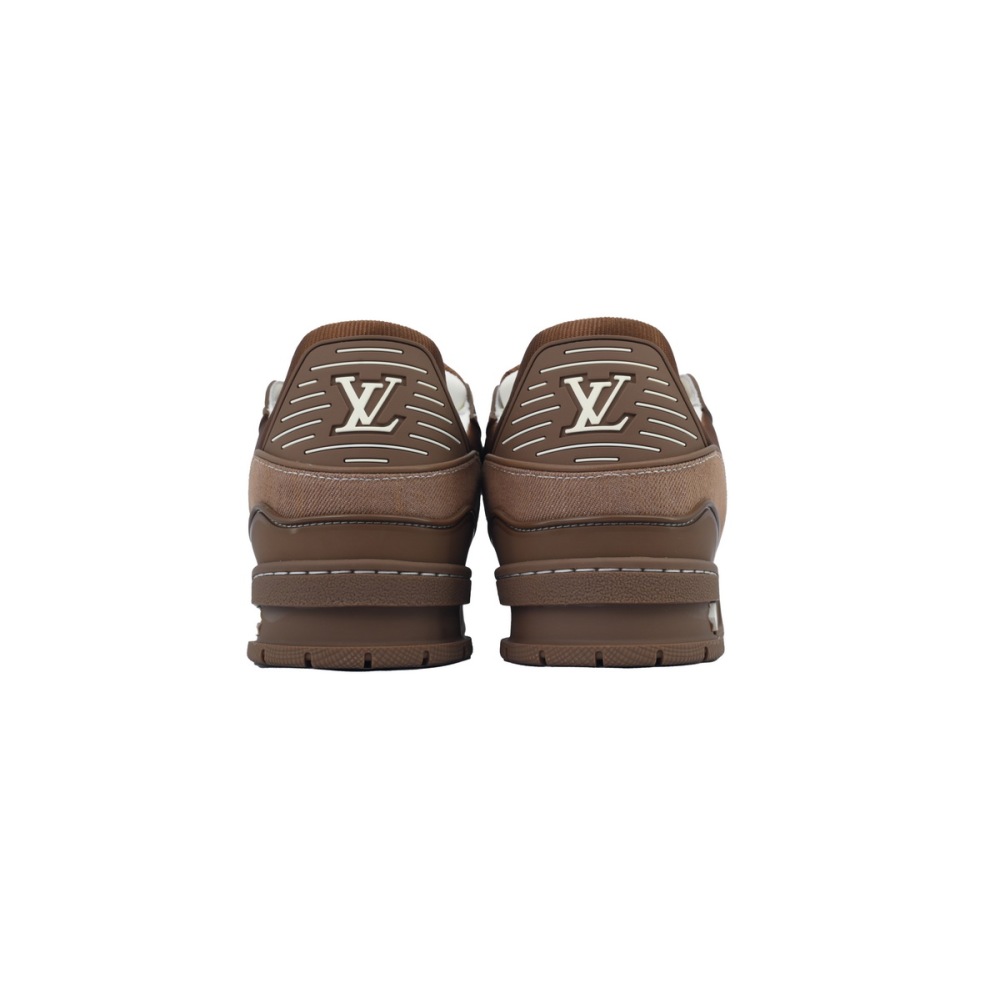 EM Sneakers Louis Vuitton Trainer Brown Cowboy