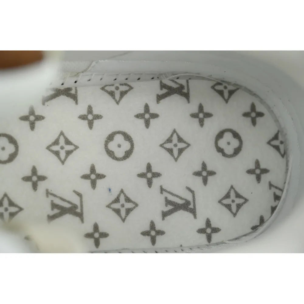 EM Sneakers Louis Vuitton Trainer Brown Cowboy