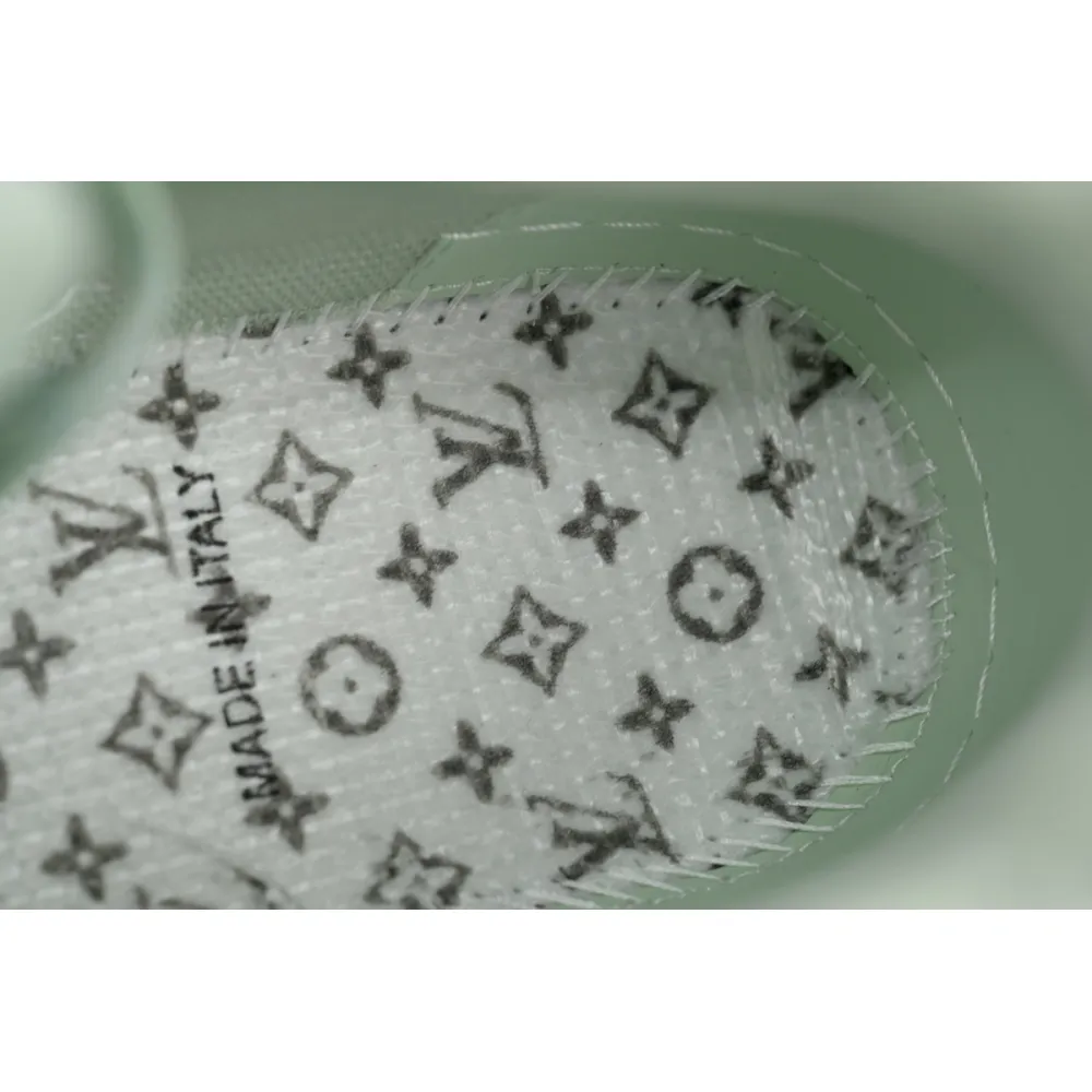 EM Sneakers Louis Vuitton Trainer Frosted Green