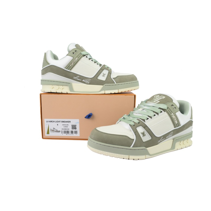EM Sneakers Louis Vuitton Trainer Frosted Green