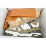 EM Sneakers Louis Vuitton Trainer Military Green Cowboy