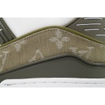 EM Sneakers Louis Vuitton Trainer Military Green Cowboy