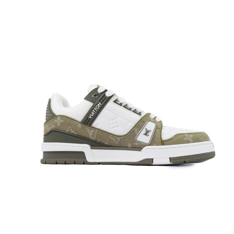 EM Sneakers Louis Vuitton Trainer Military Green Cowboy