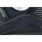 EM Sneakers Louis Vuitton Trainer New All Black