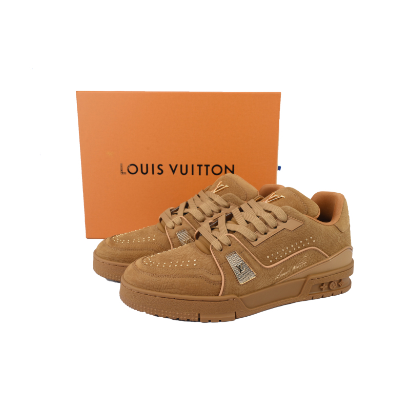 EM Sneakers Louis Vuitton Trainer Sneaker Brown Fivets
