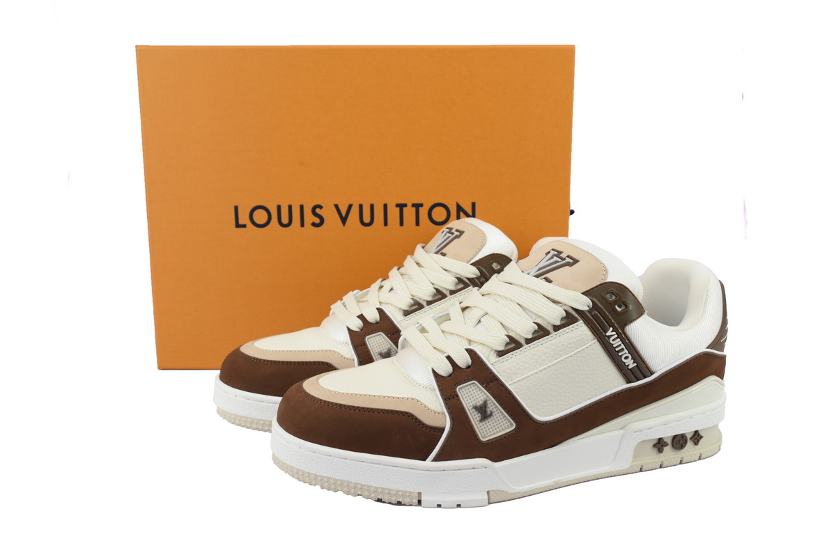 EM Sneakers Louis Vuitton Trainer Sneaker khaki