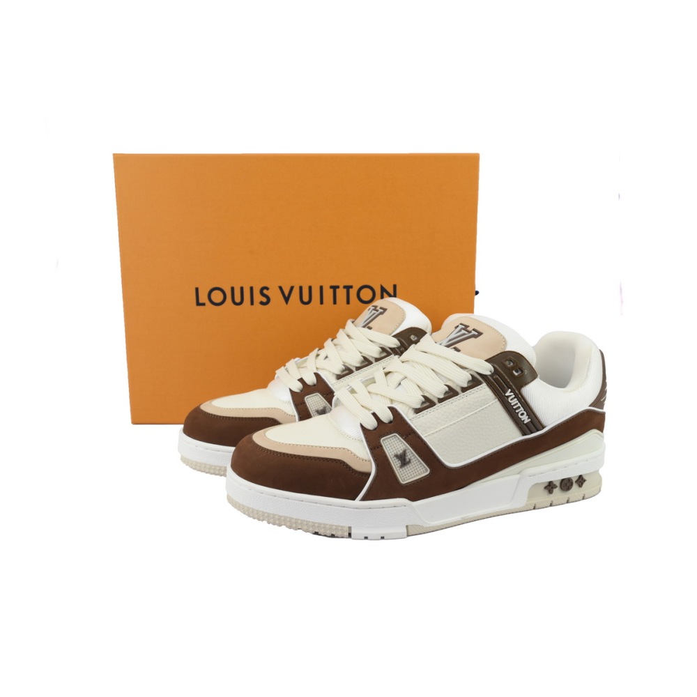 EM Sneakers Louis Vuitton Trainer Sneaker khaki