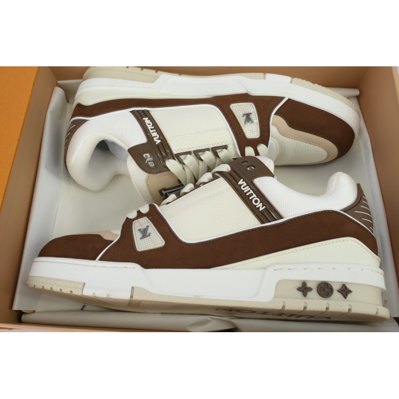 EM Sneakers Louis Vuitton Trainer Sneaker khaki