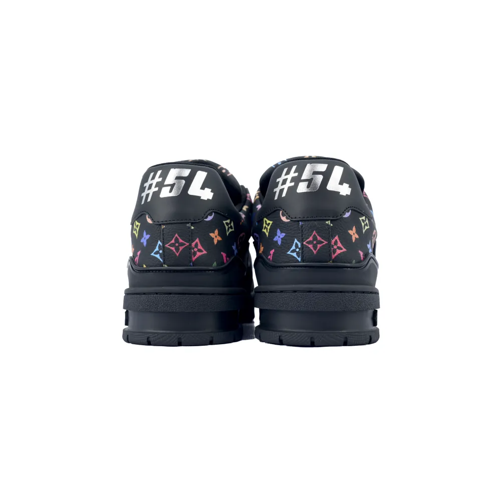 EM Sneakers Louis Vuitton Trainer × Murakami Takashi Black